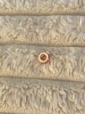 Pandora Rose-Tone Crown Spacer Charm